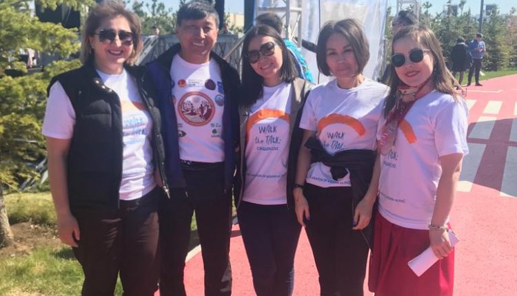В Нұр-Сұлтане прошла традиционная акция «Сөзден іске/WalktheTalk/От слов к делу»